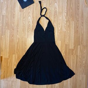 WITCHY Halter Black Dress - Size M
